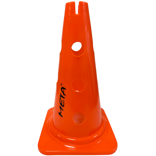 Bóják és rudak: Edzőbója lyukakkal és bevágással 38 cm narancs 